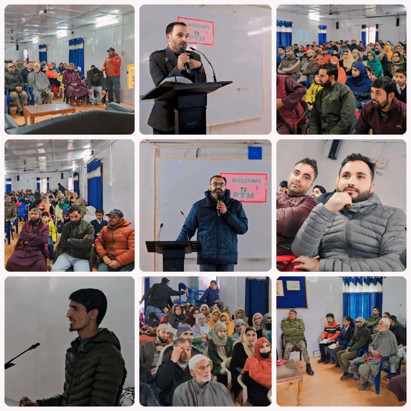 "Today on 29th March 2024, the Parent-Teacher Meet was successfully held at Army Goodwill School Wayne Kupwara. Thank you to all who participated in fostering strong relationships for the benefit of our students."
