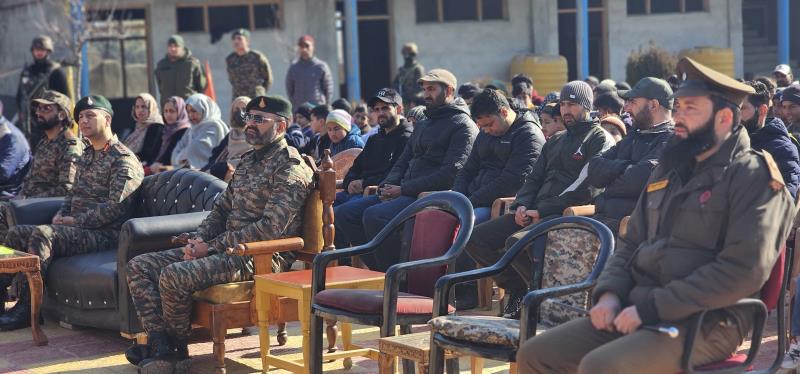 The 76th Republic Day was celebrated at Army Goodwill School in Wayne, Kupwara, must have been a special event, filled with patriotism and pride. These celebrations often include flag hoisting, cultural performances, parades, and speeches highlighting the significance of Republic Day and the role of the Indian Armed Forces in safeguarding the nation.