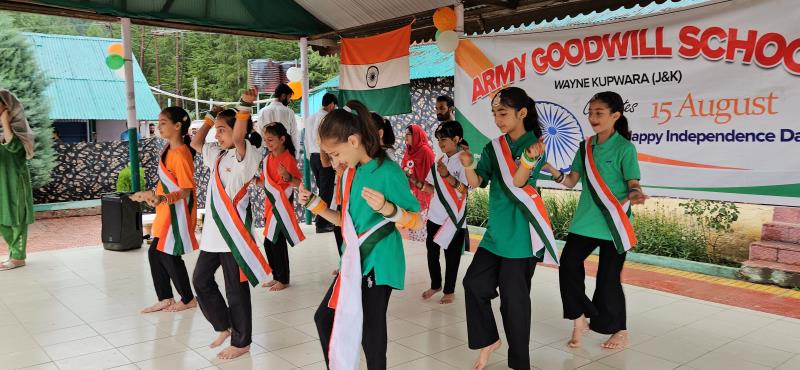 The 78th Independence Day was celebrated at AGS Wayne, with Colonel Harpreet Singh, the Commanding Officer of 160 TA, serving as the chief guest. The ceremony was attended by Lt. Col.CJ Ranade, the OIC AGS Wayne alongwith various officers and featured the hoisting of the tricolor flag. Students participated in a variety of cultural programs, bringing vibrant energy to the event. The crowd enjoyed the celebrations immensely, making it a memorable occasion for everyone present.