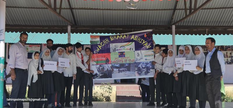 AGS Wayne organised a program on Swachh Bharat Abhiyan on 21/09/2024 in which teachers and students participated 