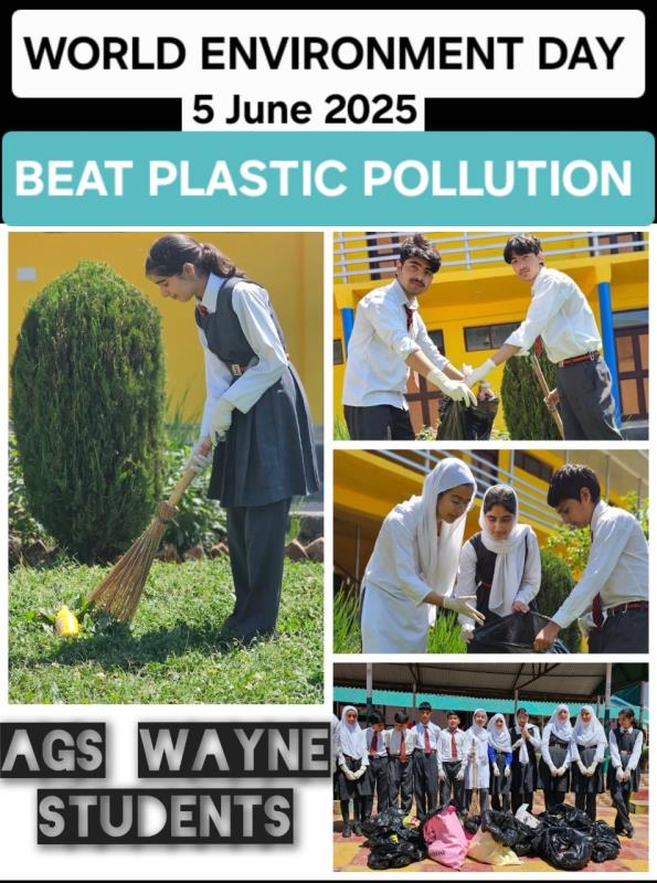 On 5th June 2025, AGS Wayne celebrated World Environment Day with great enthusiasm! Our students took a pledge to protect nature, plant more trees, and spread awareness for a sustainable future.