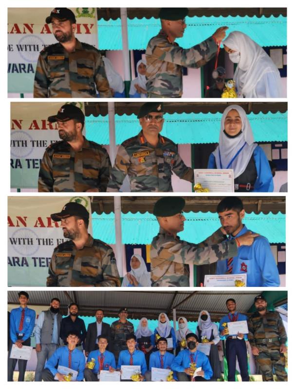 Intra ags Athalitics meet was organised by ags ziran under the aegis of headquarters 15 corps on 24 sep 22 in which students of ags wayne got first 4 positions of gold and got first 4 positions of silvar. Col. Swaraj bhattacharaya appreciate and congratulated the students for bringing laurels to the institution